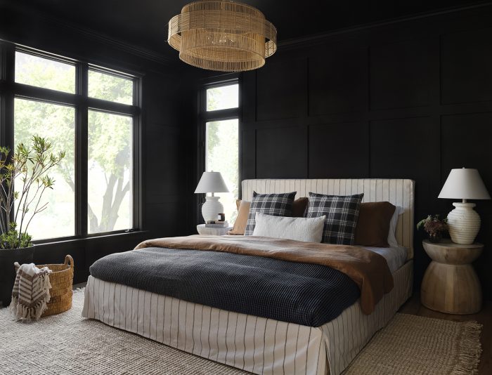 12 Moody Bedroom Design Ideas For a Cool Yet Cozy Sleep Sanctuary