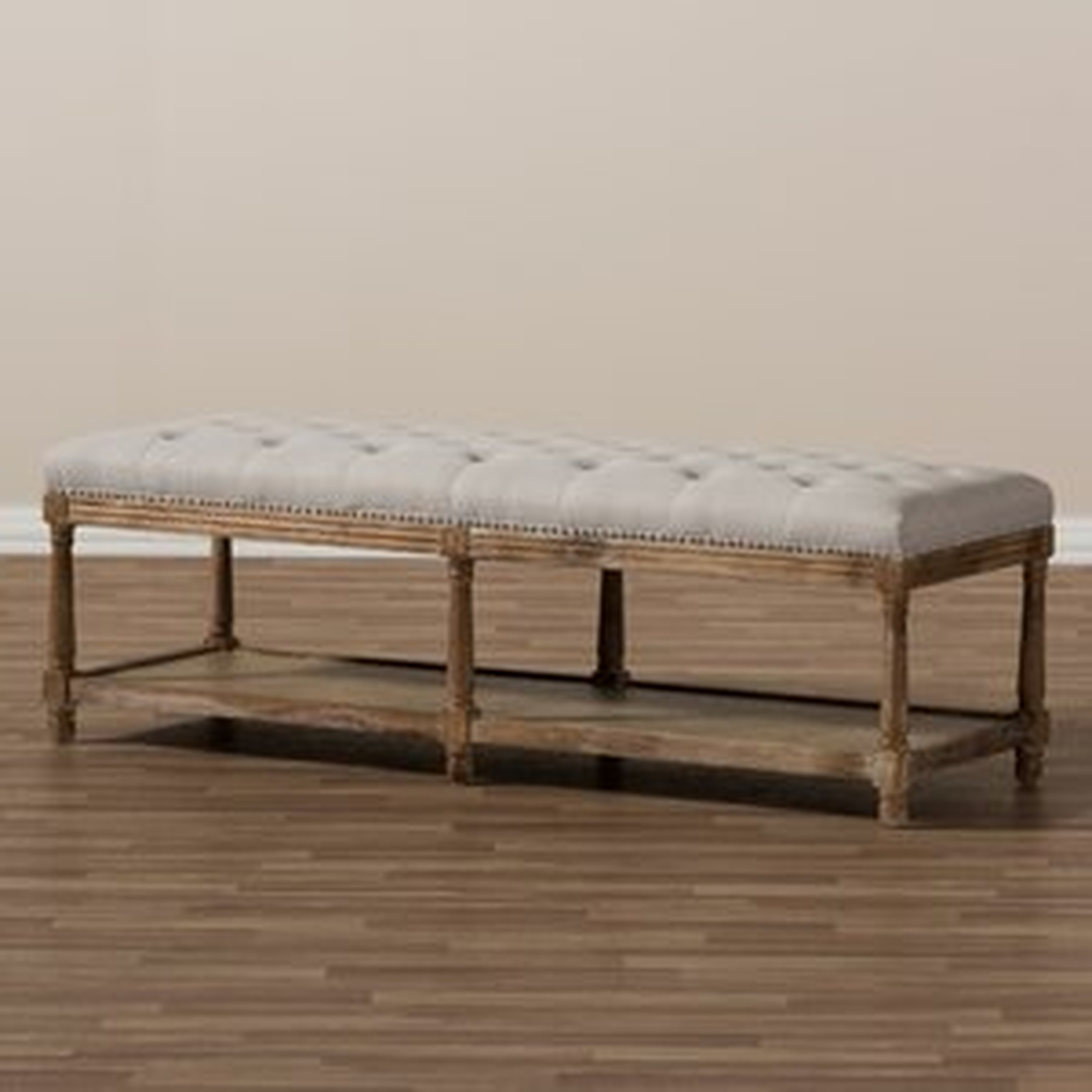 Bem French Country Upholstered Storage Bench - Birch Lane